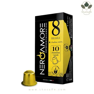 کپسول قهوه نسپرسو نروآمور مدل برزیل Neroamore Brasile